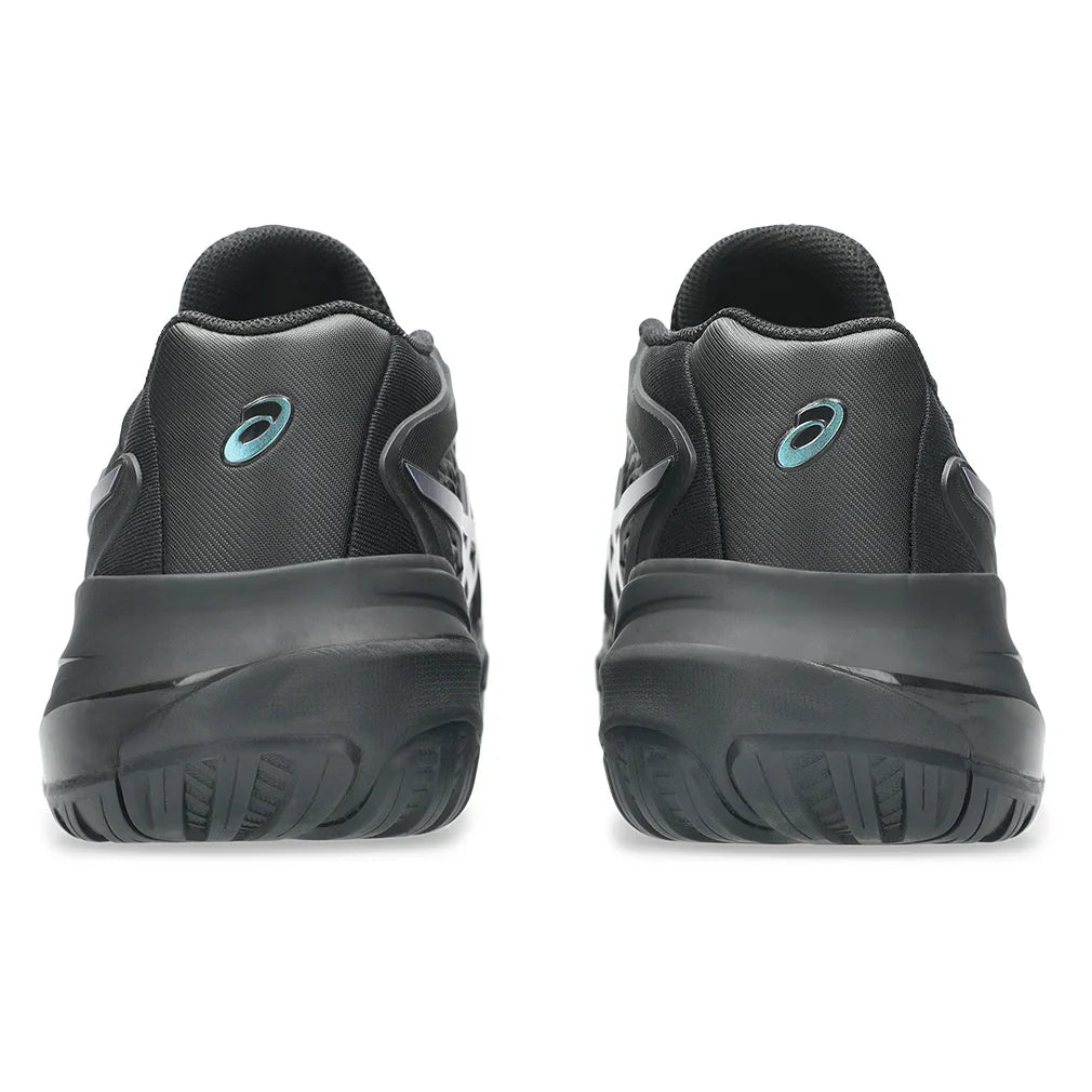 Men`s Night Energy GEL-Resolution X Tennis Shoes Black and Prism Blue Footwear Asics
