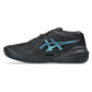 Men`s Night Energy GEL-Resolution X Tennis Shoes Black and Prism Blue Footwear Asics