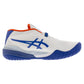Men`s GEL-Resolution X Tennis Shoes White and Imperial Footwear Asics