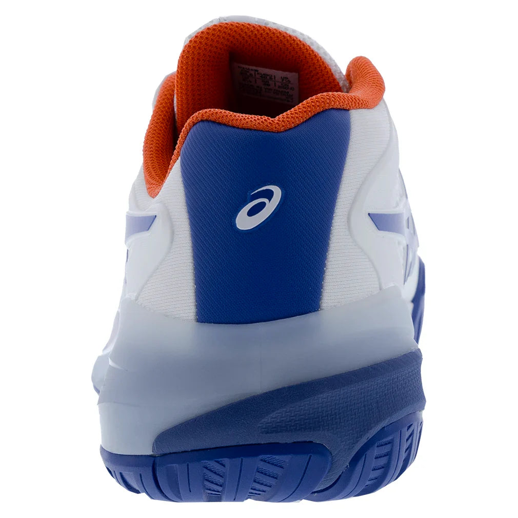 Men`s GEL-Resolution X Tennis Shoes White and Imperial Footwear Asics
