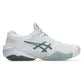 Women`s Court FF 3 Tennis Shoes White and Lichen Rock Footwear Asics