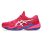 Women`s Court FF 3 Tennis Shoes Bright Rose and White Footwear Asics