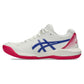 Women`s GEL-Dedicate 8 Wide Tennis Shoes Cream and Dark Cobalt Footwear Asics