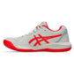Women`s GEL-Dedicate 8 Pickleball Shoes Cream and Flash Red Footwear Asics