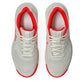 Women`s GEL-Dedicate 8 Pickleball Shoes Cream and Flash Red Footwear Asics