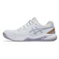 Women`s GEL-Dedicate 8 Pickleball Shoes White and Dusk Violet Footwear Asics