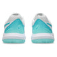 Women`s GEL-Dedicate 8 Pickleball Shoes White and Energy Aqua Footwear Asics
