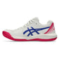 Women`s GEL-Dedicate 8 Tennis Shoes Cream and Dark Cobalt Footwear Asics