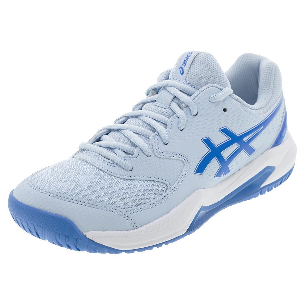 Women`s GEL-Dedicate 8 Tennis Shoes Light Blue and Coast Footwear Asics