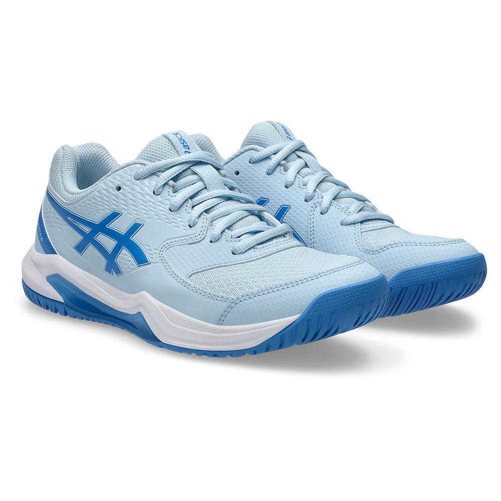 Women`s GEL-Dedicate 8 Tennis Shoes Light Blue and Coast Footwear Asics