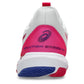 Women`s Solution Speed FF 3 Clay Tennis Shoes White and Bright Rose Footwear Asics