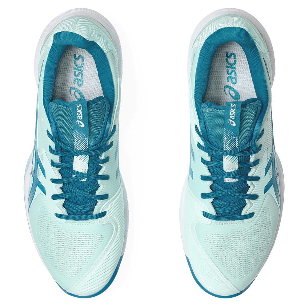 Womens Solution Speed FF 3 Clay Tennis Shoes Soothing Sea and Teal Blue Footwear Asics