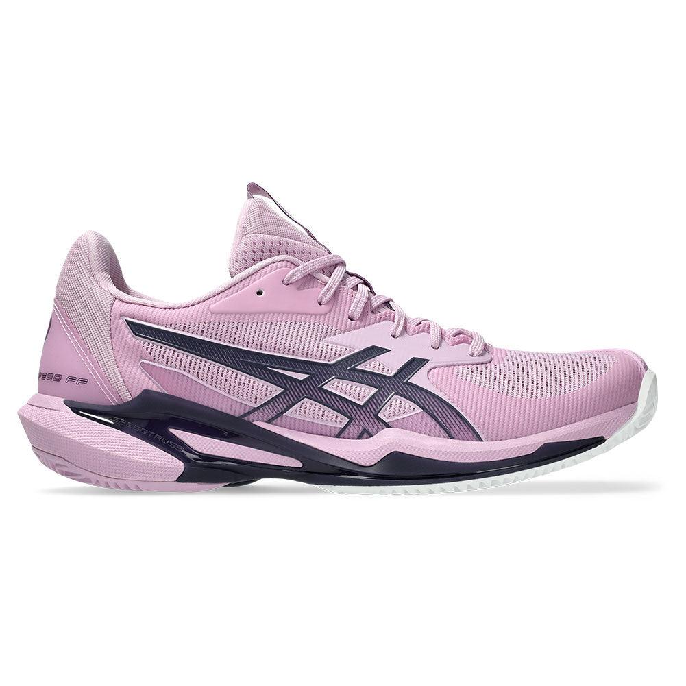 Women`s Solution Speed FF 3 Clay Tennis Shoes Light Ube and Indigo Fog Footwear Asics