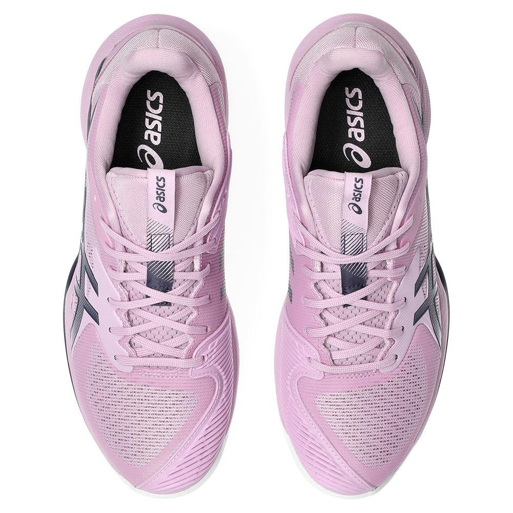 Women`s Solution Speed FF 3 Clay Tennis Shoes Light Ube and Indigo Fog Footwear Asics