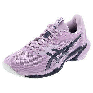 Women`s Solution Speed FF 3 Tennis Shoes Light Ube and Indigo Fog Footwear Asics