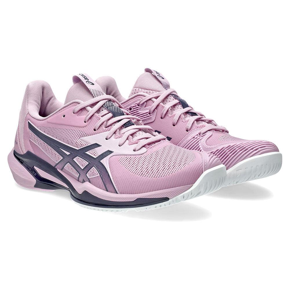 Women`s Solution Speed FF 3 Tennis Shoes Light Ube and Indigo Fog Footwear Asics
