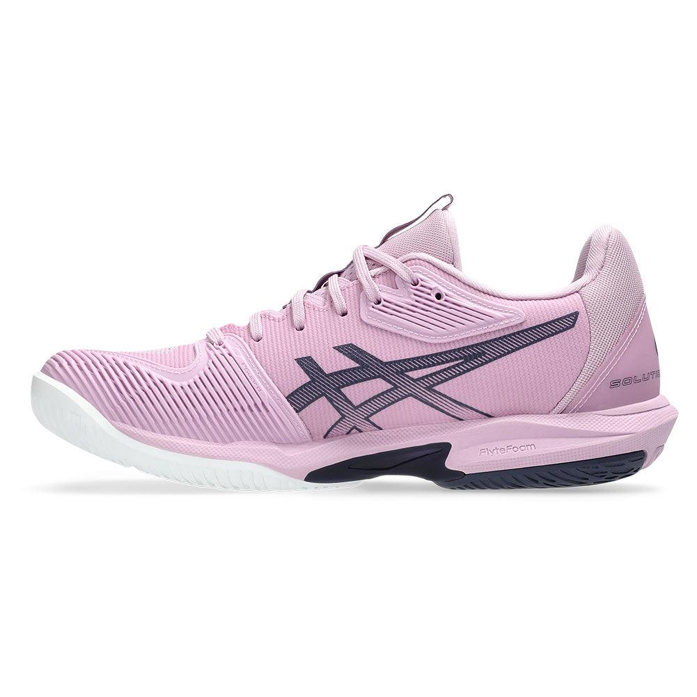 Women`s Solution Speed FF 3 Tennis Shoes Light Ube and Indigo Fog Footwear Asics