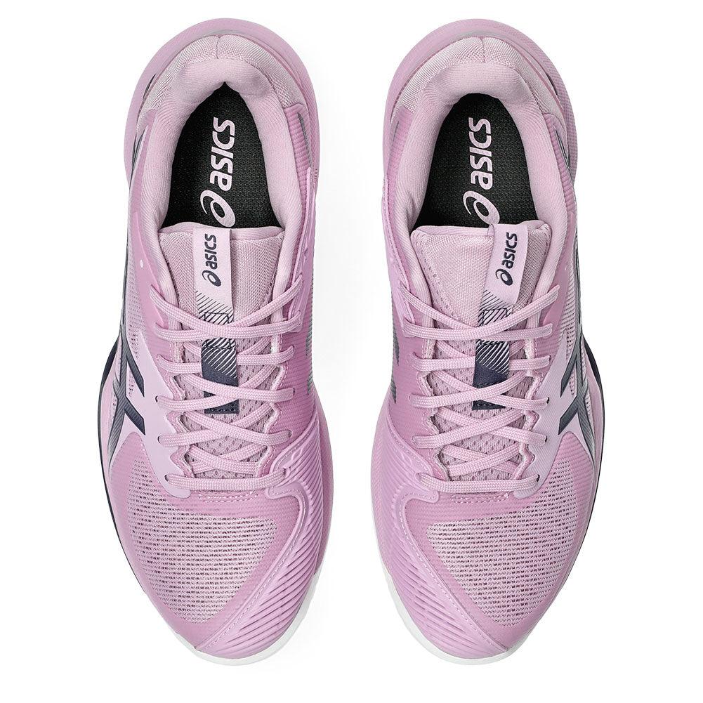 Women`s Solution Speed FF 3 Tennis Shoes Light Ube and Indigo Fog Footwear Asics