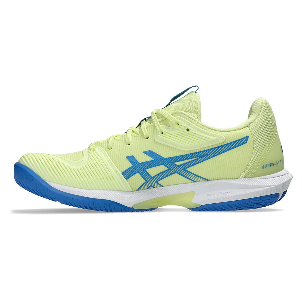 Women`s Solution Speed FF 3 Tennis Shoes Huddle Yellow and Blue Coast Footwear Asics