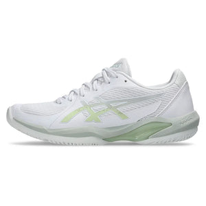 Women`s Solution Swift FF 2 Tennis Shoes White and Lichen Rock Footwear Asics