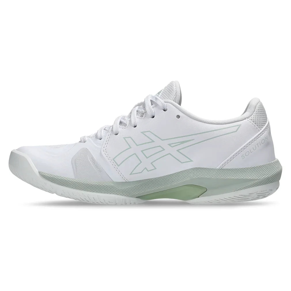 Women`s Solution Swift FF 2 Tennis Shoes White and Lichen Rock Footwear Asics