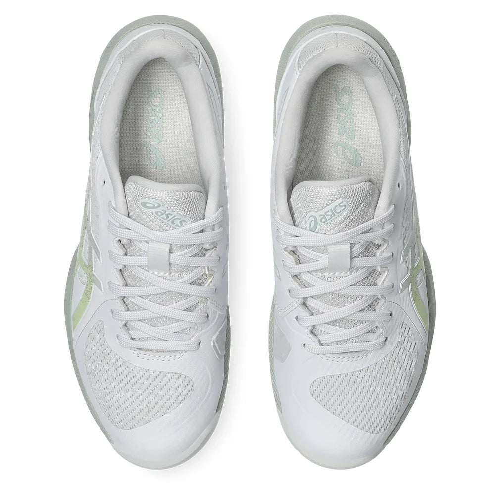 Women`s Solution Swift FF 2 Tennis Shoes White and Lichen Rock Footwear Asics