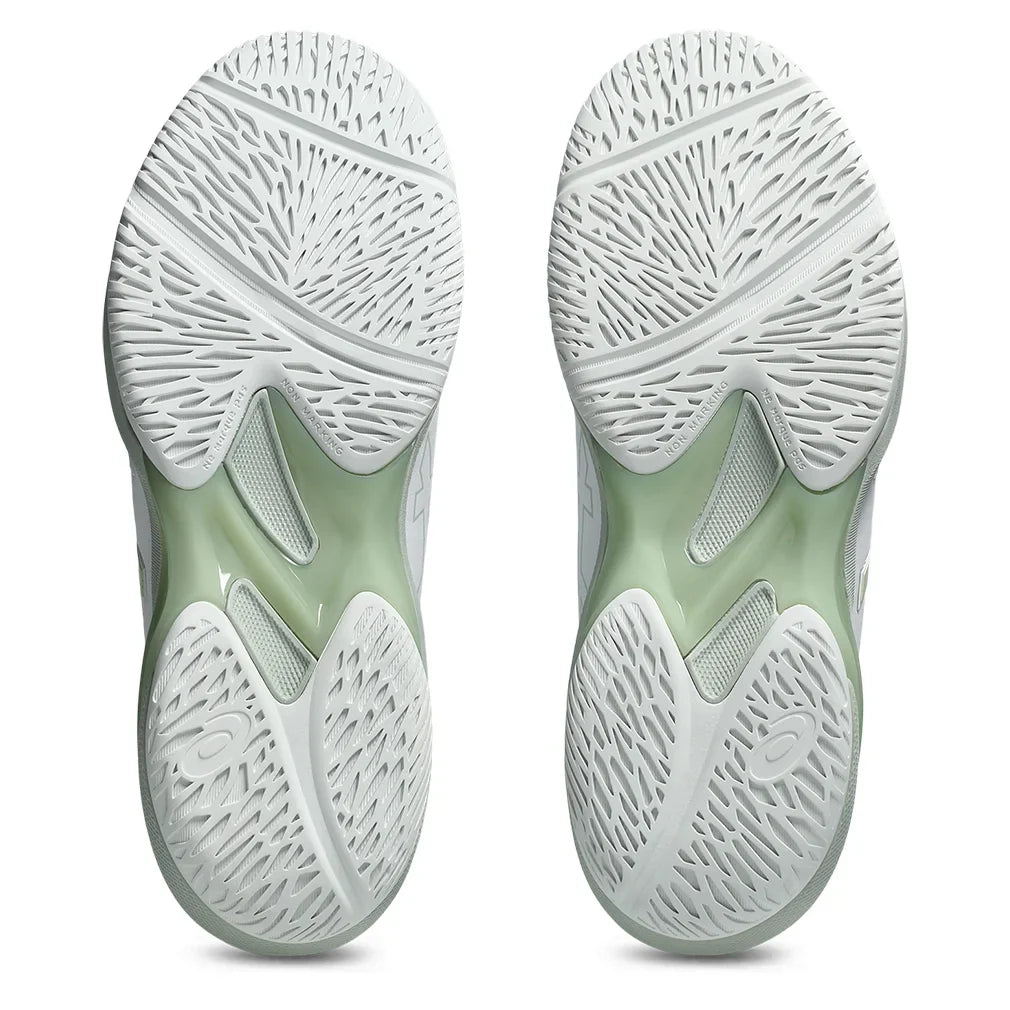 Women`s Solution Swift FF 2 Tennis Shoes White and Lichen Rock Footwear Asics