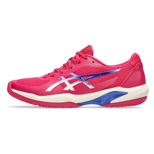 Women`s Solution Swift FF 2 Tennis Shoes Bright Rose and Dark Cobalt Footwear Asics