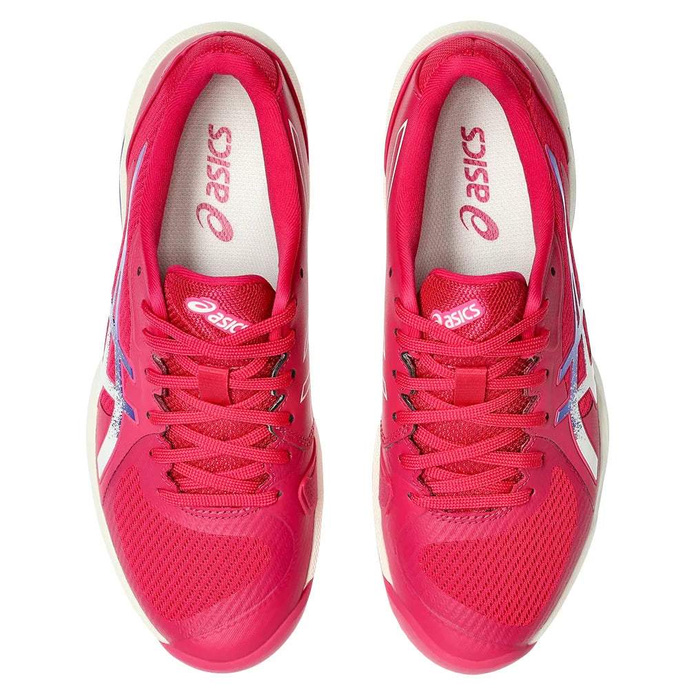 Women`s Solution Swift FF 2 Tennis Shoes Bright Rose and Dark Cobalt Footwear Asics