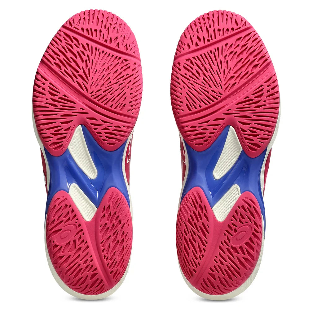 Women`s Solution Swift FF 2 Tennis Shoes Bright Rose and Dark Cobalt Footwear Asics
