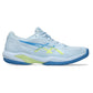 Women`s Solution Swift FF 2 Tennis Shoes Light Blue and Huddle Yellow Footwear Asics