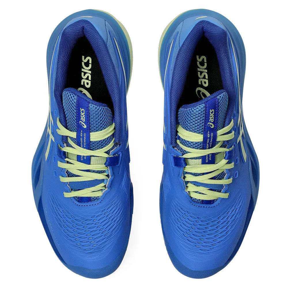 Women`s GEL-Resolution X Clay Tennis Shoes Blue Coast and Huddle Yellow Footwear Asics