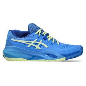 Women`s GEL-Resolution X Clay Tennis Shoes Blue Coast and Huddle Yellow Footwear Asics