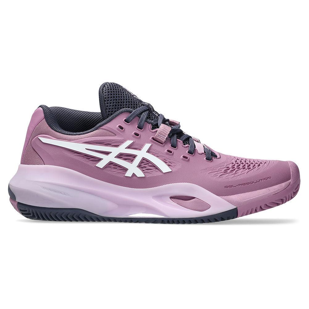 Women`s GEL-Resolution X Clay Tennis Shoes Ube and White Footwear Asics