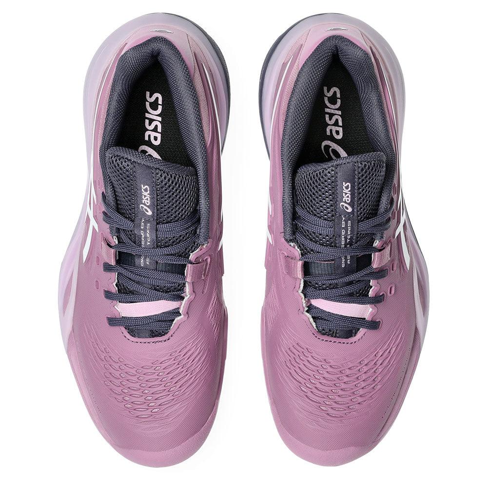 Women`s GEL-Resolution X Clay Tennis Shoes Ube and White Footwear Asics