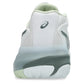 Women`s GEL-Resolution X Wide Tennis Shoes White and Monument Blue Footwear Asics