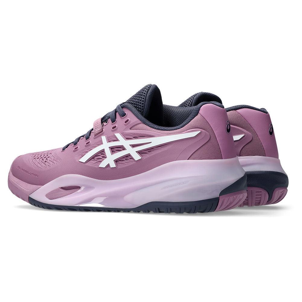 Women`s GEL-Resolution X Wide Tennis Shoes Ube and White Footwear Asics