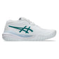 Women`s GEL-Resolution X Tennis Shoes White and Pitch Green Footwear Asics