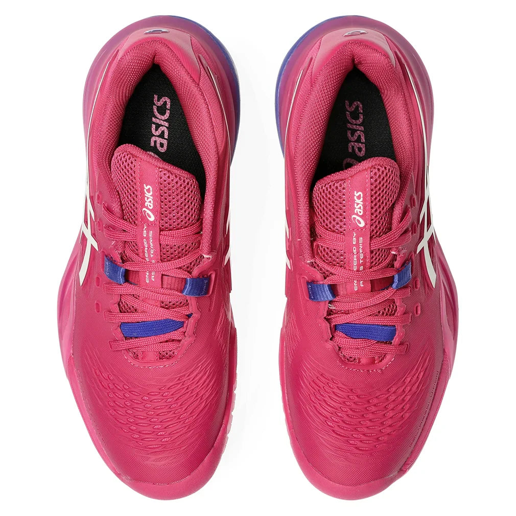 Women`s GEL-Resolution X Tennis Shoes Bright Rose and Cream Footwear Asics