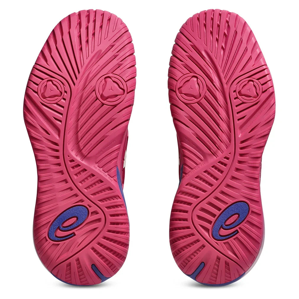 Women`s GEL-Resolution X Tennis Shoes Bright Rose and Cream Footwear Asics