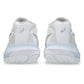 Women`s GEL-Resolution X Tennis Shoes White and Pure Silver Footwear Asics