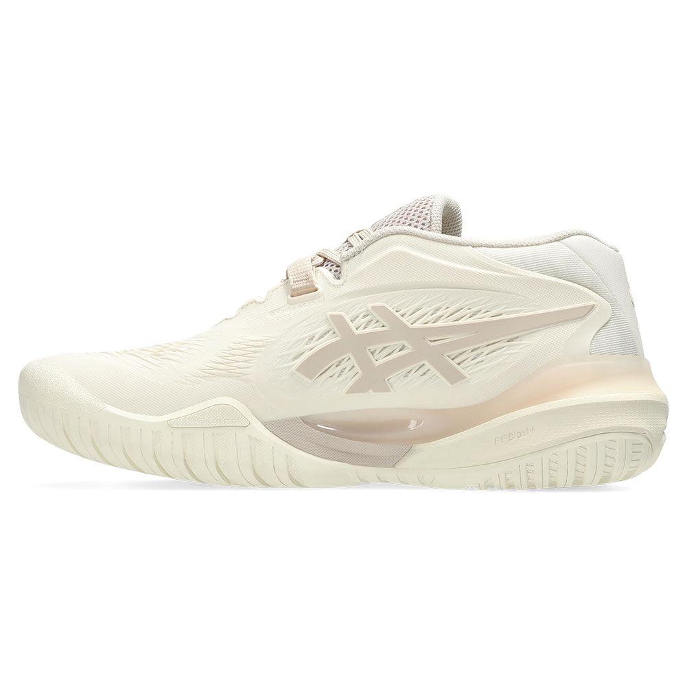 Women`s GEL-Resolution X Tennis Shoes Cream and Mineral Beige Footwear Asics