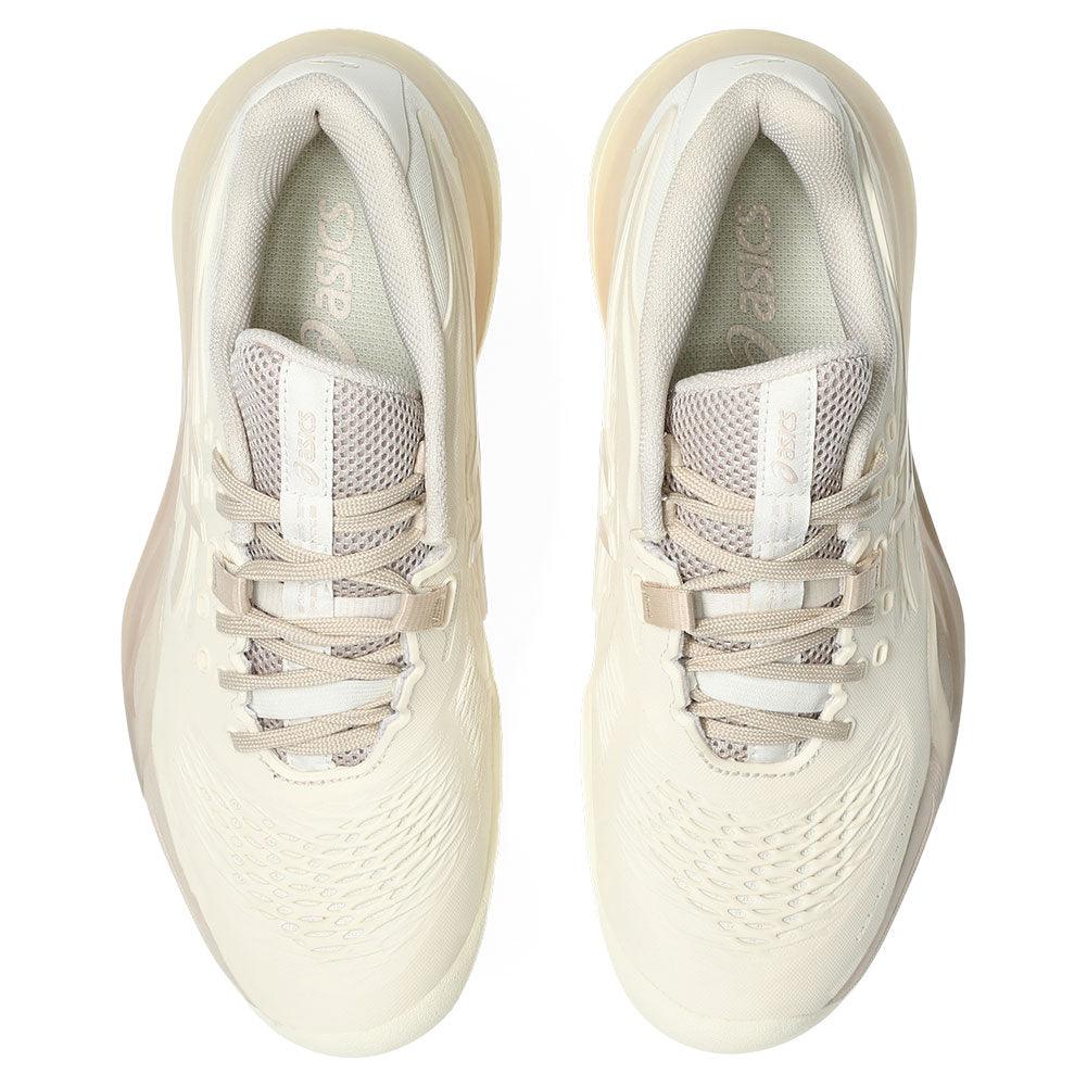 Women`s GEL-Resolution X Tennis Shoes Cream and Mineral Beige Footwear Asics