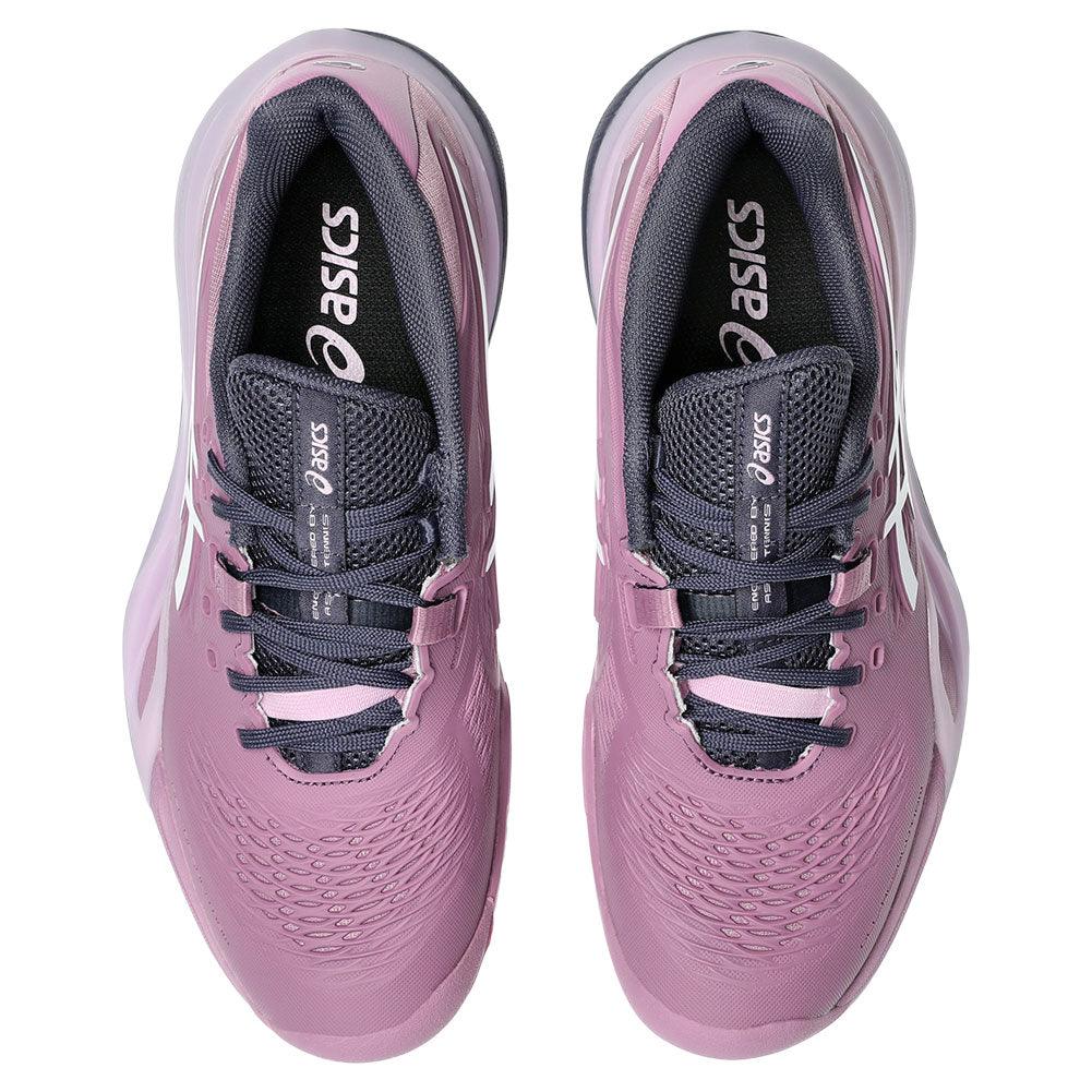 Women`s GEL-Resolution X Tennis Shoes Ube and White Footwear Asics