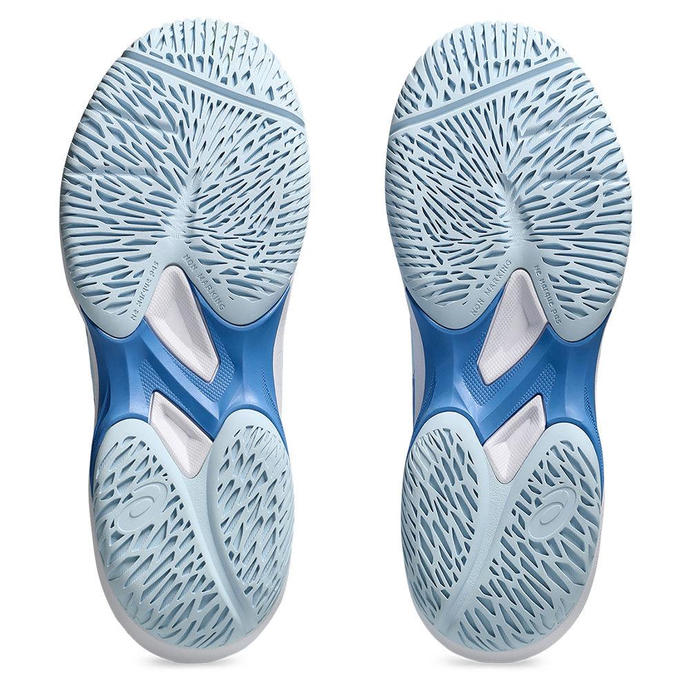 Women`s Game FF Pickleball Shoes Light Blue and Coast Footwear Asics