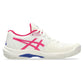 Women`s Game FF Tennis Shoes Cream and Bright Rose Footwear Asics