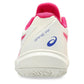 Women`s Game FF Tennis Shoes Cream and Bright Rose Footwear Asics