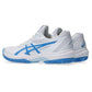 Women`s Game FF Tennis Shoes White and Blue Coast Footwear Asics