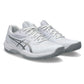 Women`s Game FF Tennis Shoes White and Pure Silver Footwear Asics