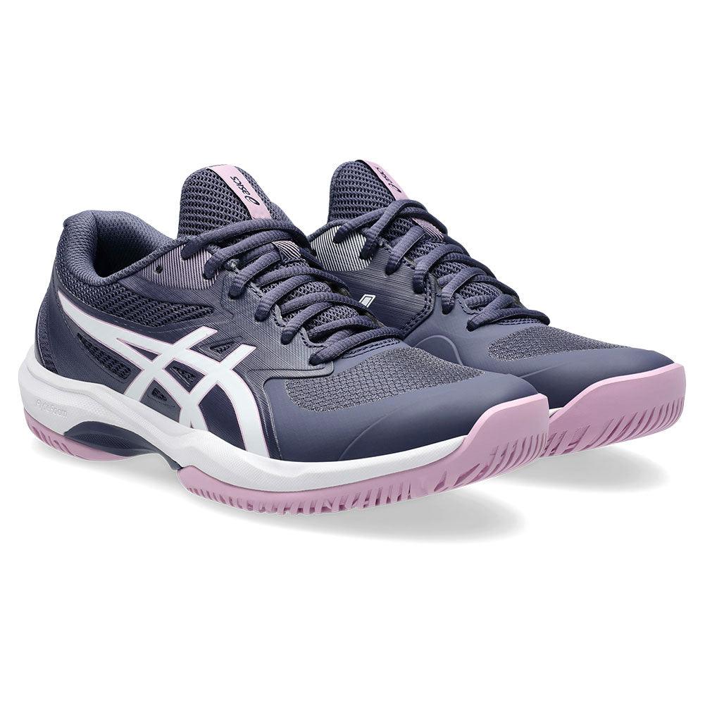 Women`s Game FF Tennis Shoes Indigo Fog and White Footwear Asics